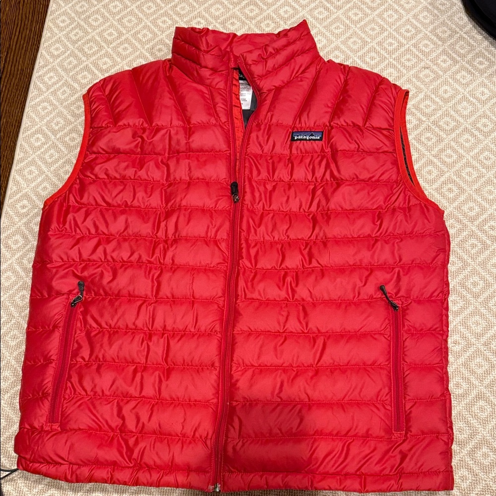Patagonia Red Puffer Vest